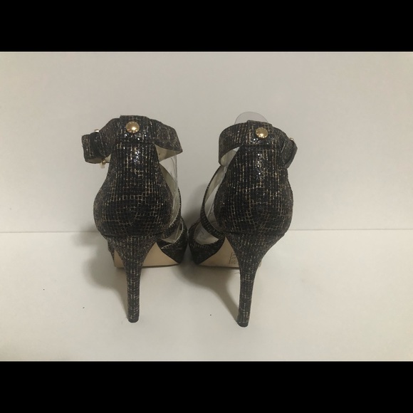 🌸🌸Michael Kors Gold/Black Leopard Print - 8.5M🌸🌸🌸 - Picture 4 of 5